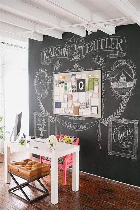 A Chalkboard Is A Great Addition To Any Room—especially A Creative