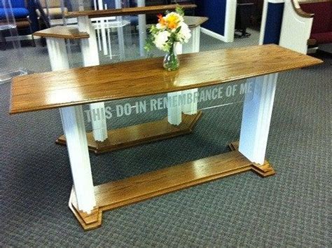 Communion Tables 705w Proclaimer Acrylic And Wood Style Podiums Direct