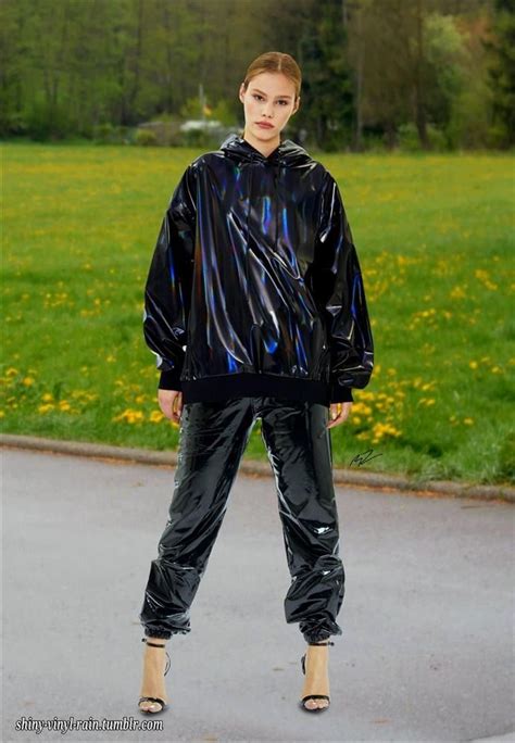 Vinyl Rain Vinyl Clothing Pvc Outfits Rainwear Fashion