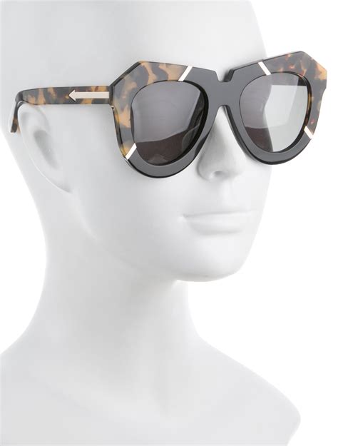 Karen Walker One Splash Sunglasses Accessories Kar21090 The Realreal