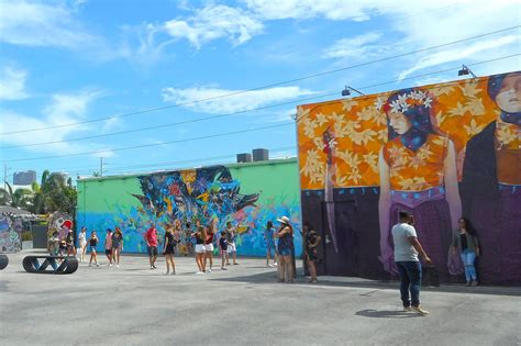 Wynwood Walls In Miami Landmark Street Art In Miamis Wynwood Art