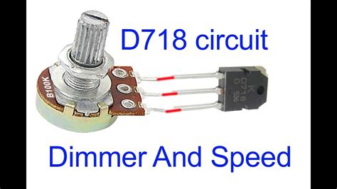 How To Make Dimmer And Speed Motor Easy Youtube