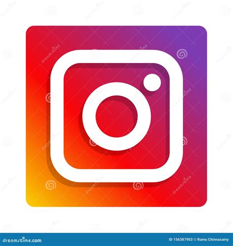 Logotipo Do Cone De Instagram Foto De Stock Editorial Ilustra O De