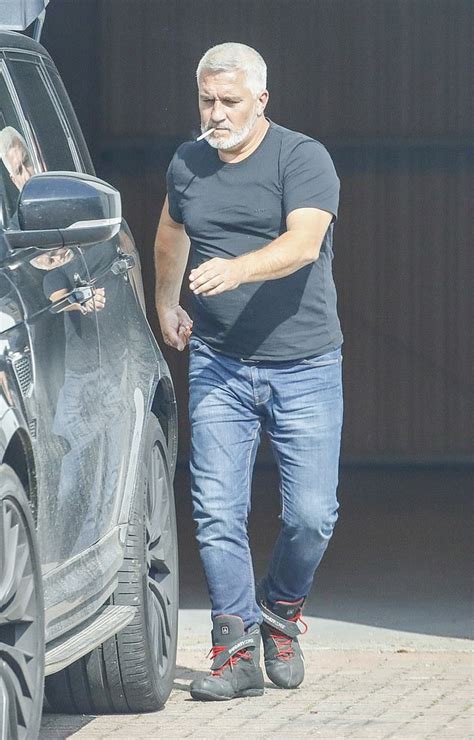 Paul Hollywood53 Looks Downcast As He Smokes A Cigarette Amid Split From