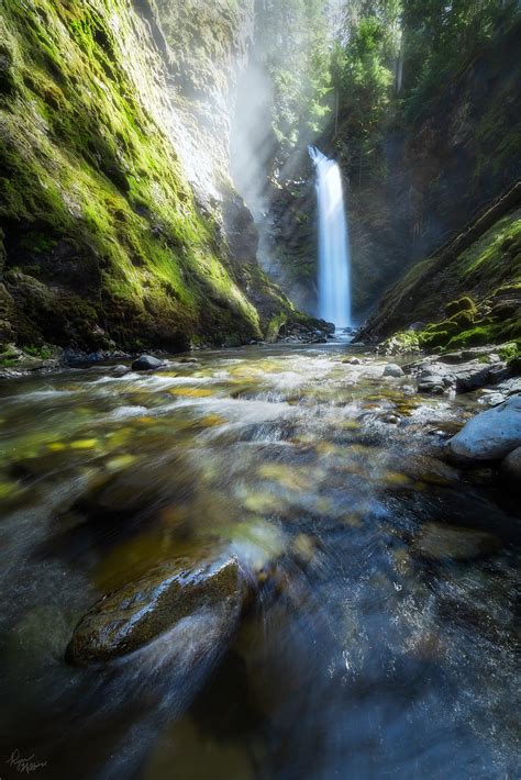 One Of Washingtons Prettiest Waterfalls A Hidden Gem In The Cascades