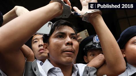 Opinion Myanmar Jails 2 Reporters But It Cant Lock Up The Truth The New York Times