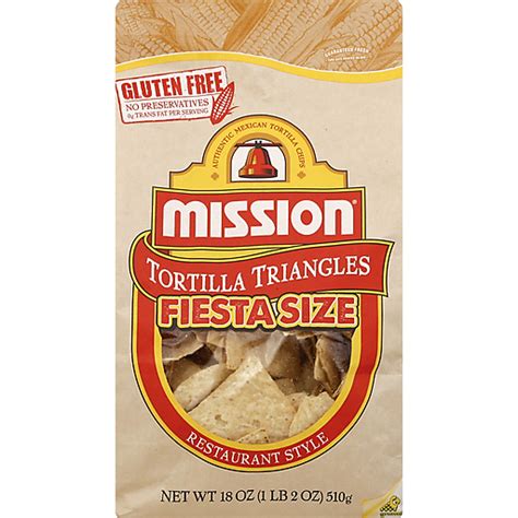 mission brown bag chip triangles tortilla fairplay foods