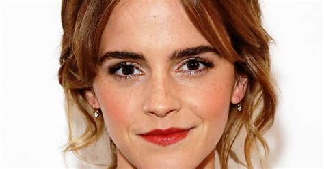 Emma Watson — Dark Hair Transformation