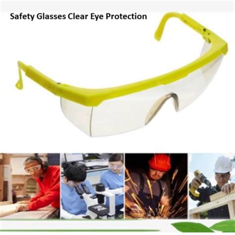 Safety Glasses Eye Protection Safety Glasses Goggle Cermin Mata