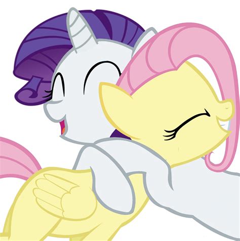 Fluttershy And Rarity Mlp My Little Pony My Little Pony Friendship