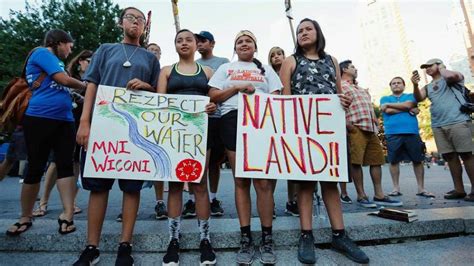 north dakota natives protest for their land scot scoop news