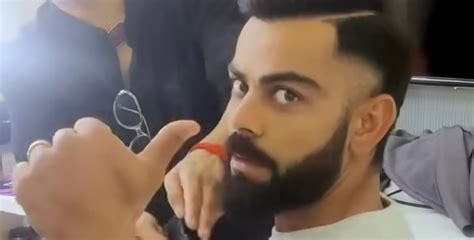 Virat Kohli’s Fresh Undercut And Ducktail Beard Gets Thumbs Up From Fans