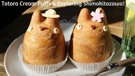 Totoro Cream Puffs Exploring Shimokitazawa Youtube