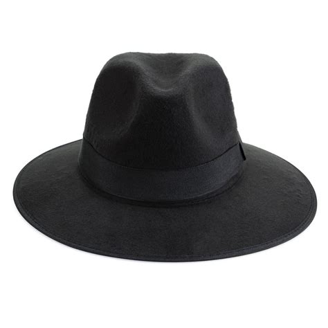 Impulse Womens Fedora Hat Black Clothing