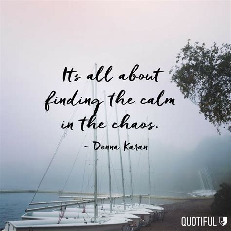 Its All About Finding The Calm In The Chaos Tranquility Quotes