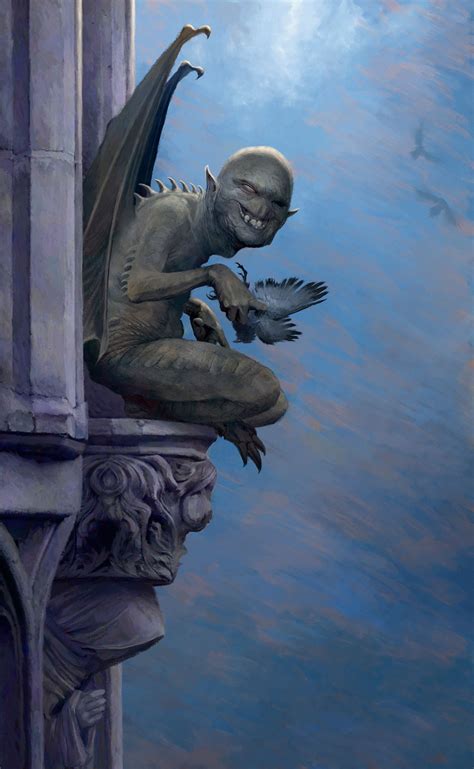 Artstation Gargoyle Ed Binkley Gargoyles Dark Fantasy Art Dark