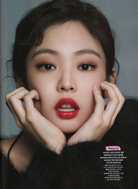 Blackpink Jennie For Cosmopolitan Korea Magazine March 2019 Issue Red