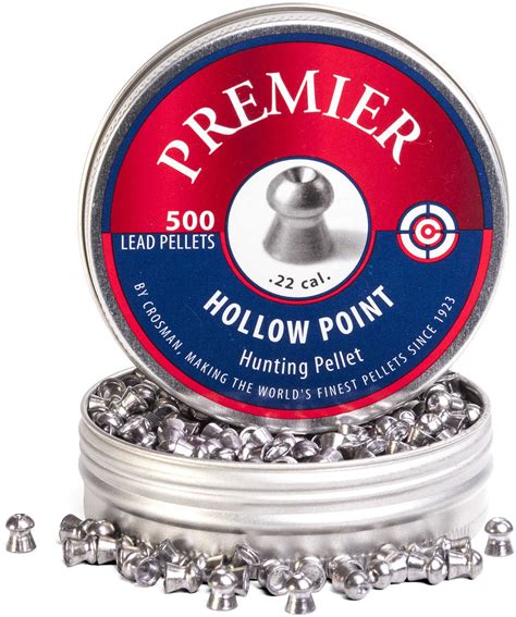 Crosman 22 Caliber Hollow Point Pellets 500 Ea Lph22 Lhp22 11086550