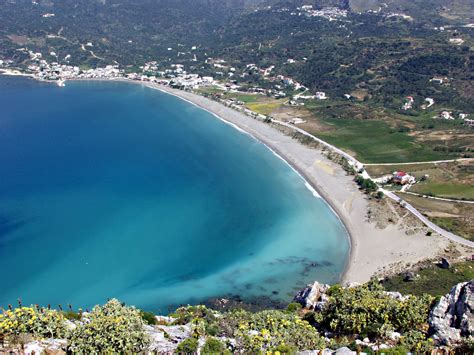 Plakias Beach April Photo From Kalypso In Rethymno Greece Com