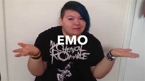 how to be emo af youtube