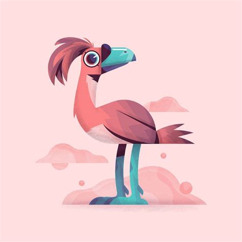 3 Birds On Behance Bird Illustration Character Design Birds