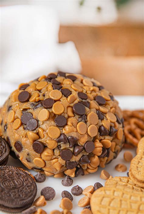 Easy Chocolate Peanut Butter Cheese Ball Recipe Dinner