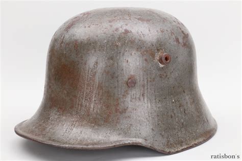 Ratisbons Ww1 Austrian M17 Helmet Q66 Discover Genuine Militaria