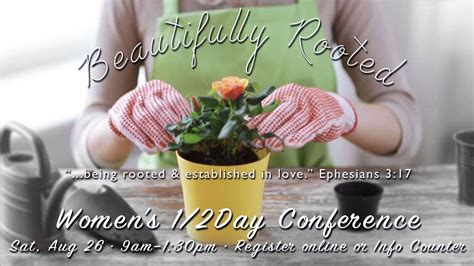 Womens Half Day Conference Beautifully Rooted Youtube