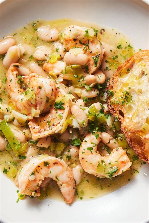 Shrimp and sausage stew recipe is what i make to impress someone with a 'special dinner'. Lemony Shrimp and Bean Stew Recipe | Recipe in 2020 | Bean ...