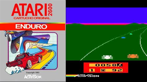 Enduro 40 Anos Desafiando Os Perigos Nas Estradas Do Atari 2600