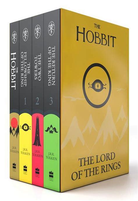 Hobbit And Lord Of The Rings Boxset J R R Tolkien