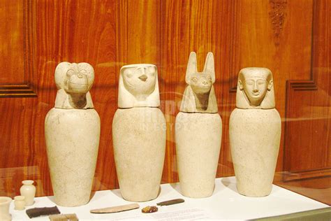 canopic jars ancient egypt faces and names canopic jars defination and purpose
