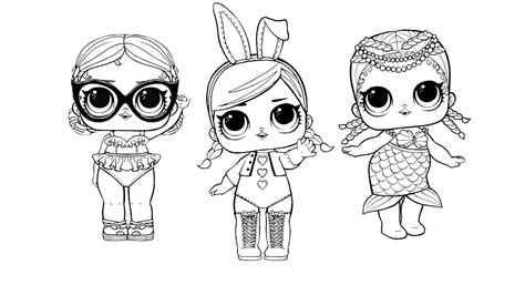 Hi It`s Lol Surprise Dolls Coloring Book Compilation I Will Colour