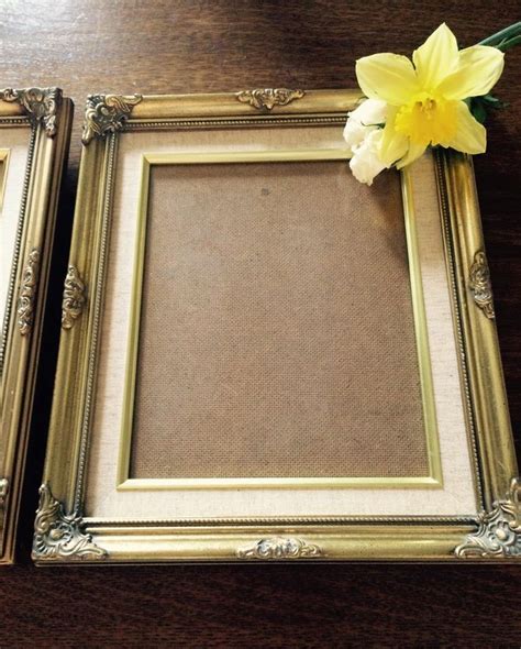 Beautiful Pair Of Antique Gold Gilt Picture Frames Etsy Frame