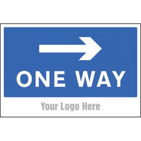 One Way Arrow Right Site Saver Sign 600x400mm