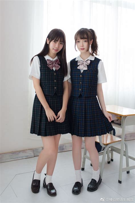 制服ベストjkschooluniformschoolgirls可愛い（2020） かわいい学校の制服 制服 ベスト 可愛い女の子達
