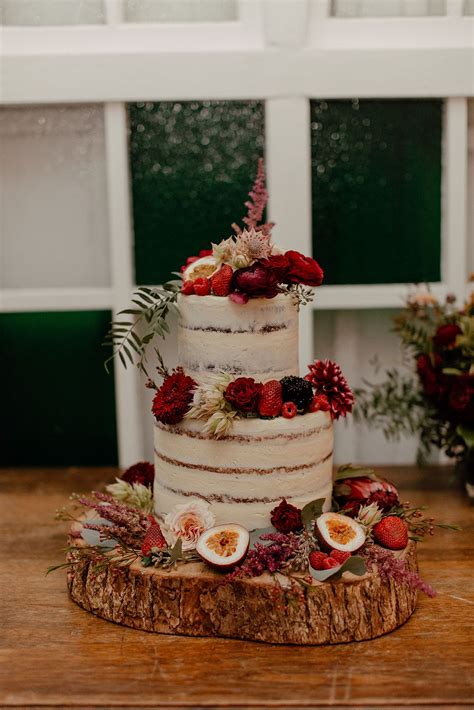 Two Tiered Wedding Cake By Sweet Obsession Cakes With Some Delicious