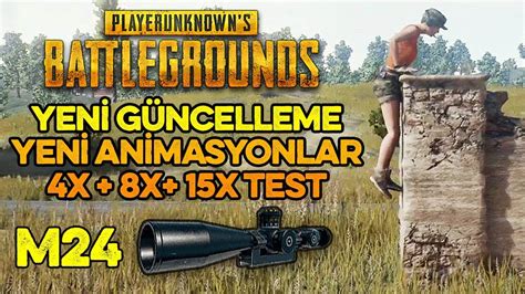 Says should improve the game's performance and more. Efsane Yeni animasyonlar M24 8X + 15X Test Pubg Türkçe ...