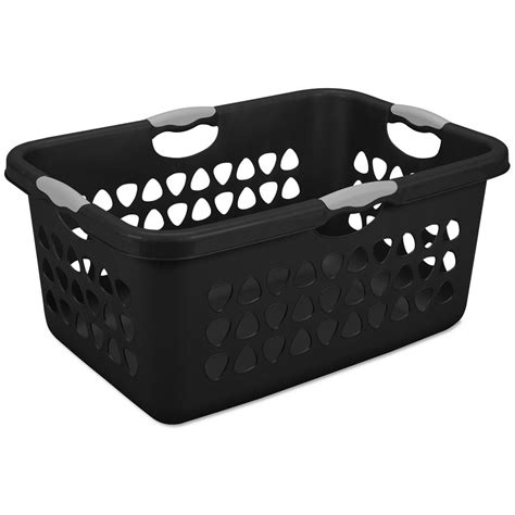 Sterilite 2 Bushel Ultra Black Laundry Basket