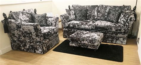 Did you scroll all this way to get facts about sofa footstool? Knowle 3 seater Chair and Footstool Ex Display - Tailor ...