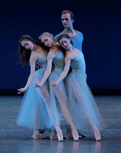Ask La Cour Rebecca Krohn Janie Taylor And Ashley Bouder In George Balanchines “serenade