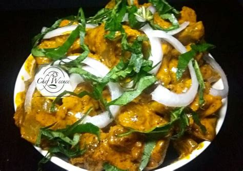 Nkwobi Recipe By Chef Weenee Cookpad