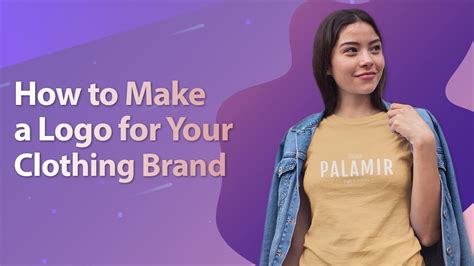 How To Make A Logo For Your Clothing Brand Youtube
