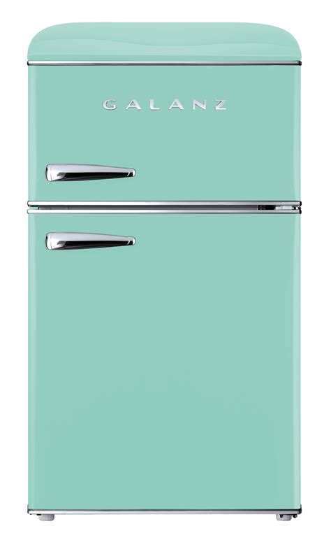 Galanz Glr Tgner Cu Ft Retro Compact Refrigerator With Freezer