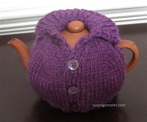 Purple Teacozy Of Sex Knitting Pattern By Suzyn Gonzalez Knitting Patterns Loveknitting