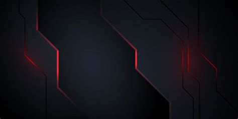 Modern Dark Abstract Background With Red Premium Vector Freepik