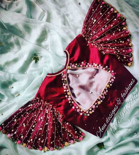 Pattu saree blouse designs catalogue. 15 Trending and Latest Maggam work Blouse Designs 2021!