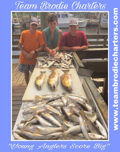 Biloxi Charter Boat Fishing Aboard TEAM BRODIE CHARTERS Delivers