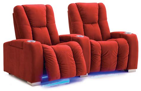 Palliser Media Contemporary Power Reclining 2 Seater Home Theater