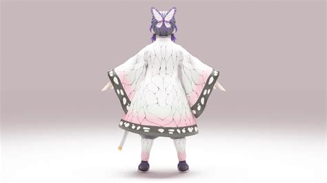 Kocho Shinobu - Kimetsu No Yaiba 3D Model by ilham45